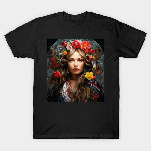 Ukrainian freedom T-Shirt by Yurii